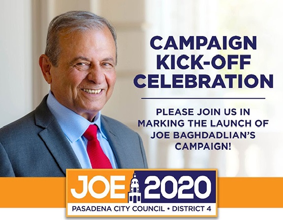 Joe Baghdadlian Kickoff Party