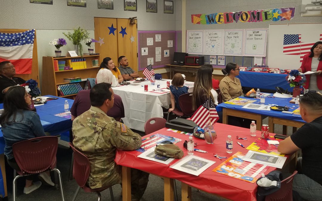 Sierra Vista Middle School Principal Welcomes Veterans