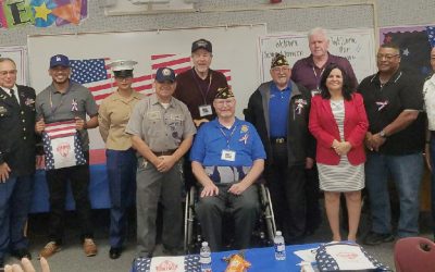 Veterans of U.S. Military Visit Sierra Vista Middle School for Veterans Day